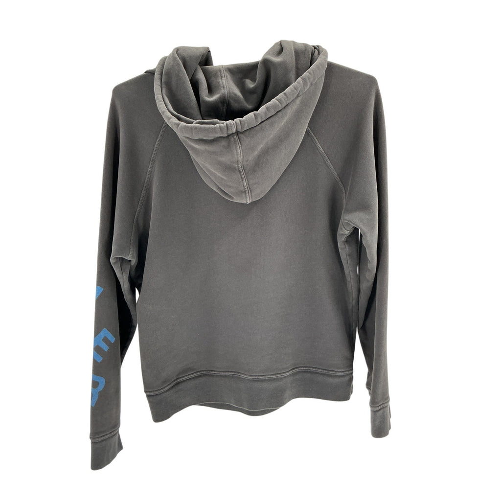 Mother 'The Square' Black Cotton Hoodie Size XS