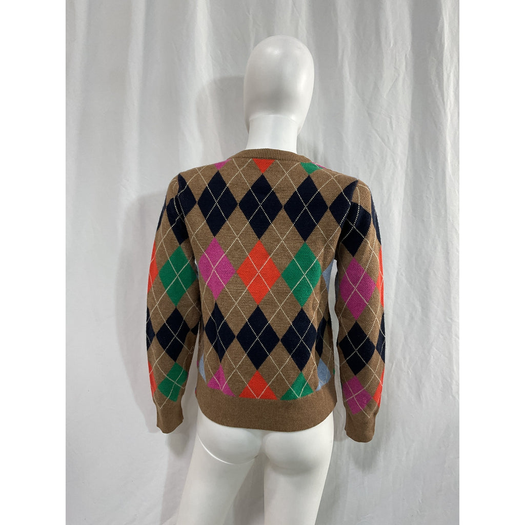 Kule 'The Heidi' Brown Crewnec Long Sleeve Sweater Size XS