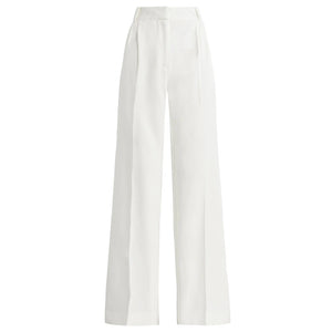 Favorite Daughter Pleated Cream Wide Leg Pants Size 2