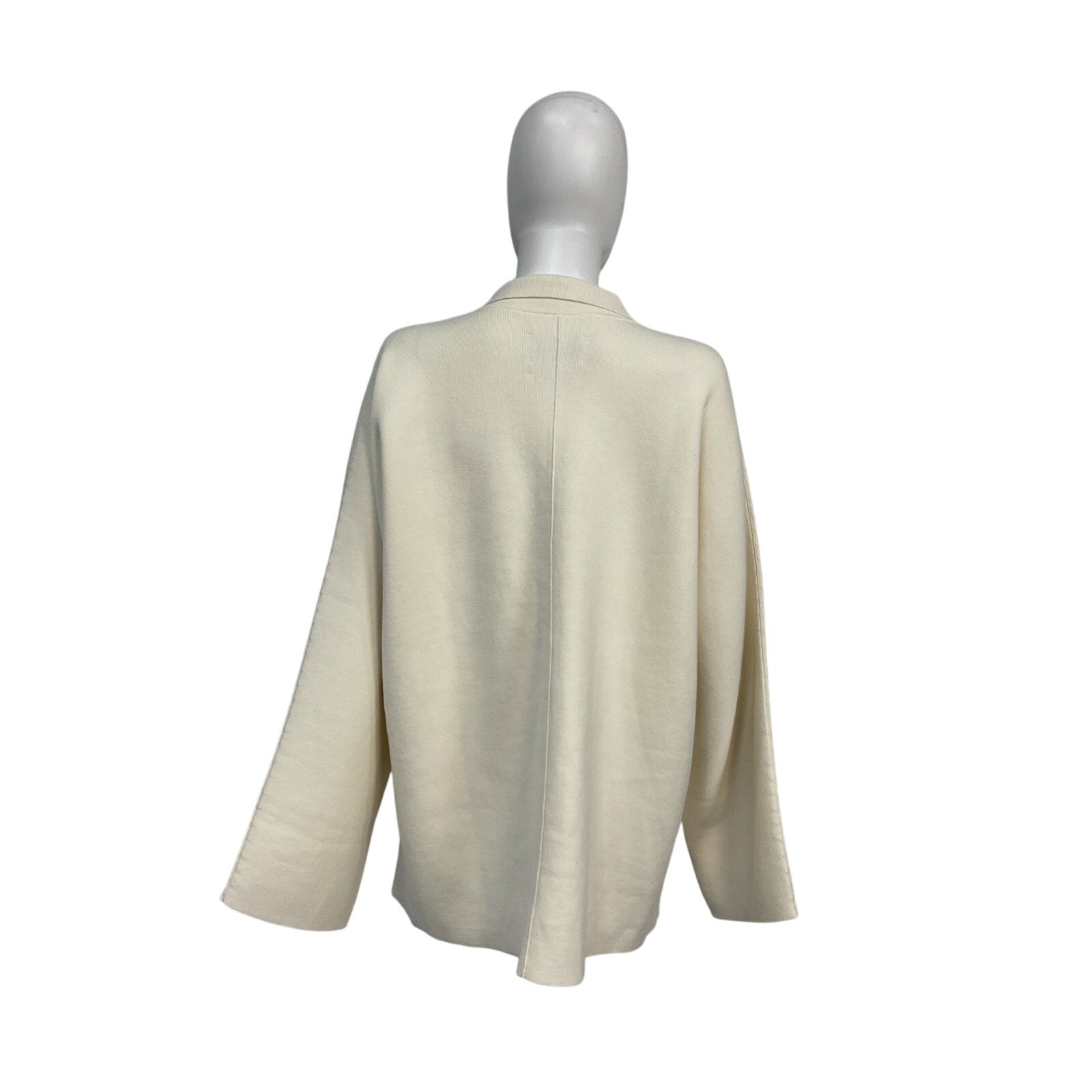 Lauren 'Manoogian' Cream Cotton Oversized Jacket Size 1