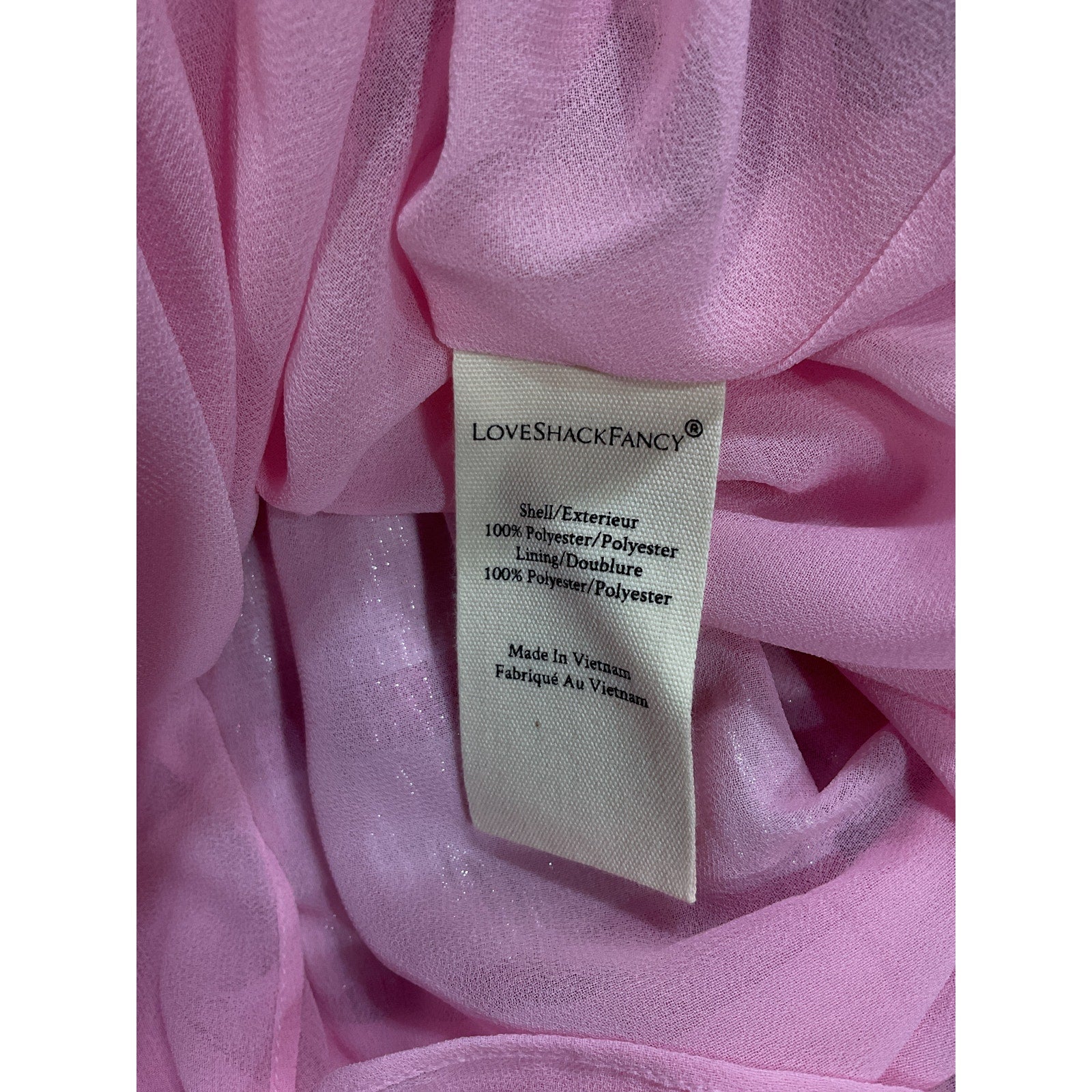 Loveshackfancy 'Brynlee' Pink Skirt Size S