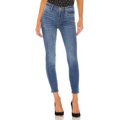 Frame Stretch Blue Le High Skinny Denim Jeans Size 24