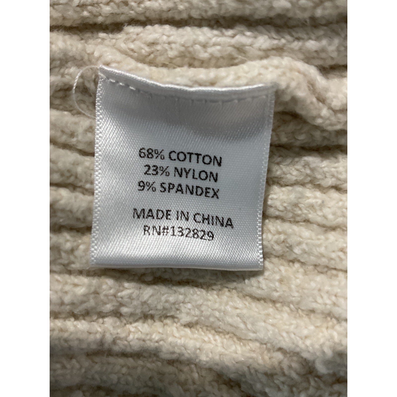 House Of Harlow 1960 'Akari' White Cotton Off Shoulder Sweater Size XS