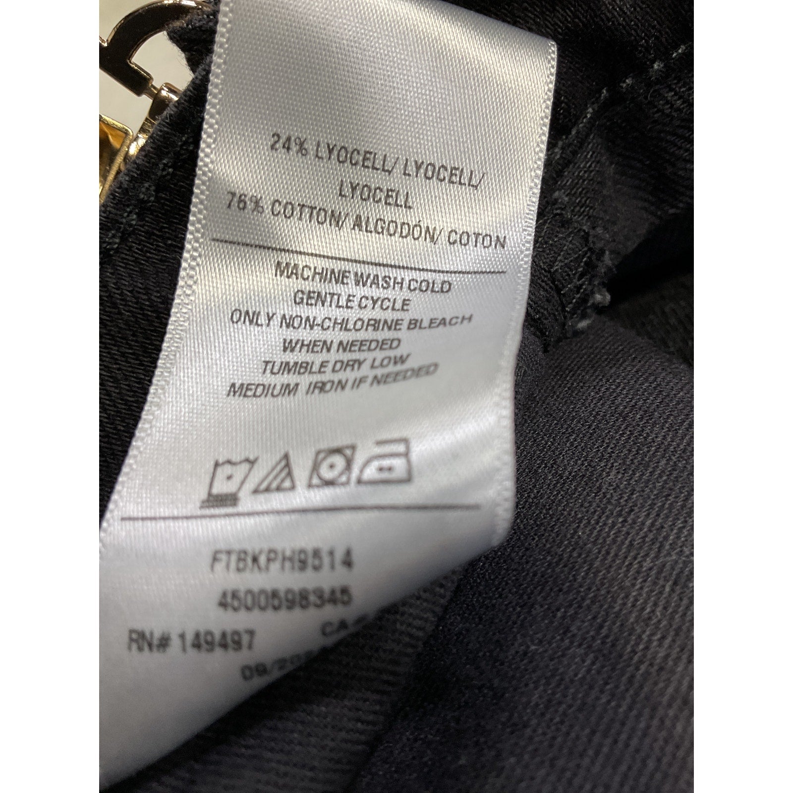 Favorite Daughter 'The Fancy' Black Mischa Wide Leg Denim Jeans Size 29 - NWT