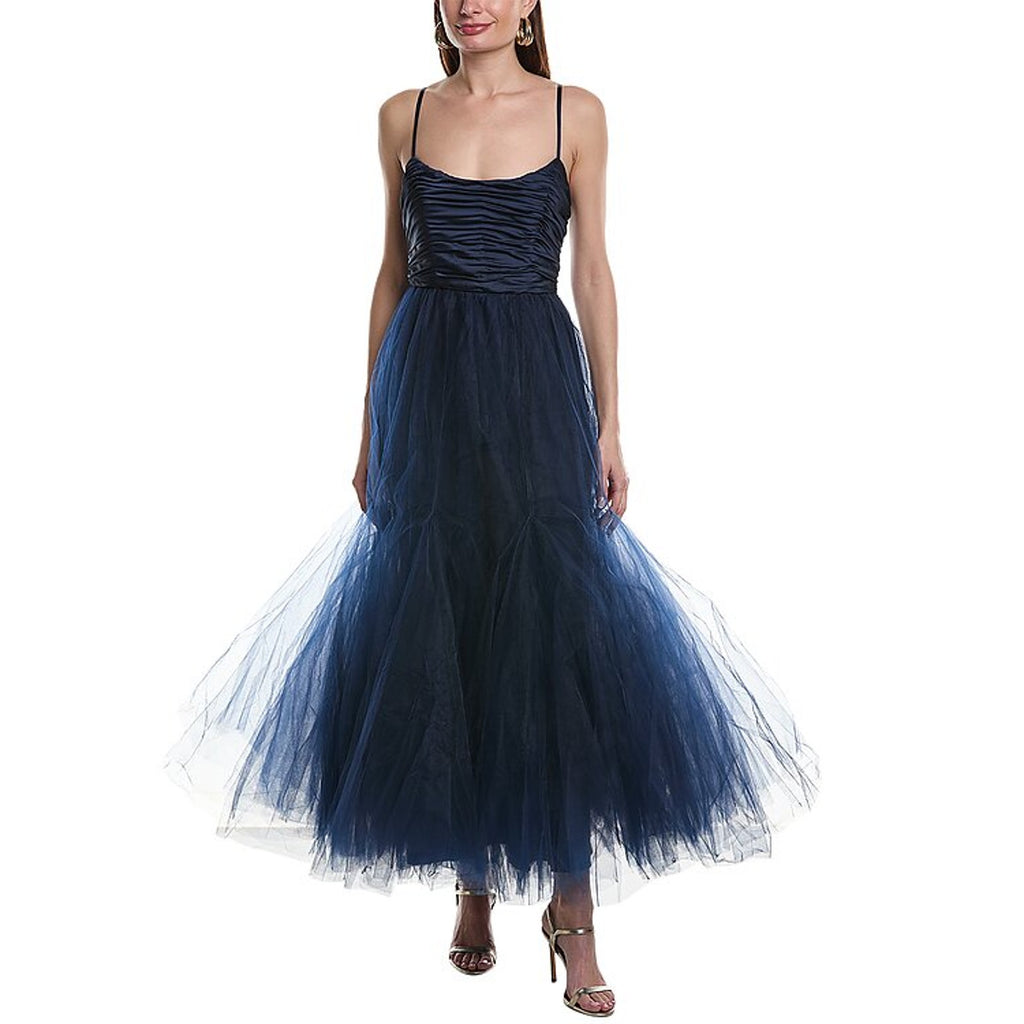 Hutch 'Toni' Blue Polyester Gown Size 2 - NWT