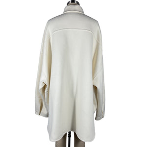 The Frankie Shop Oversized Off White Dallas Shirt Size S