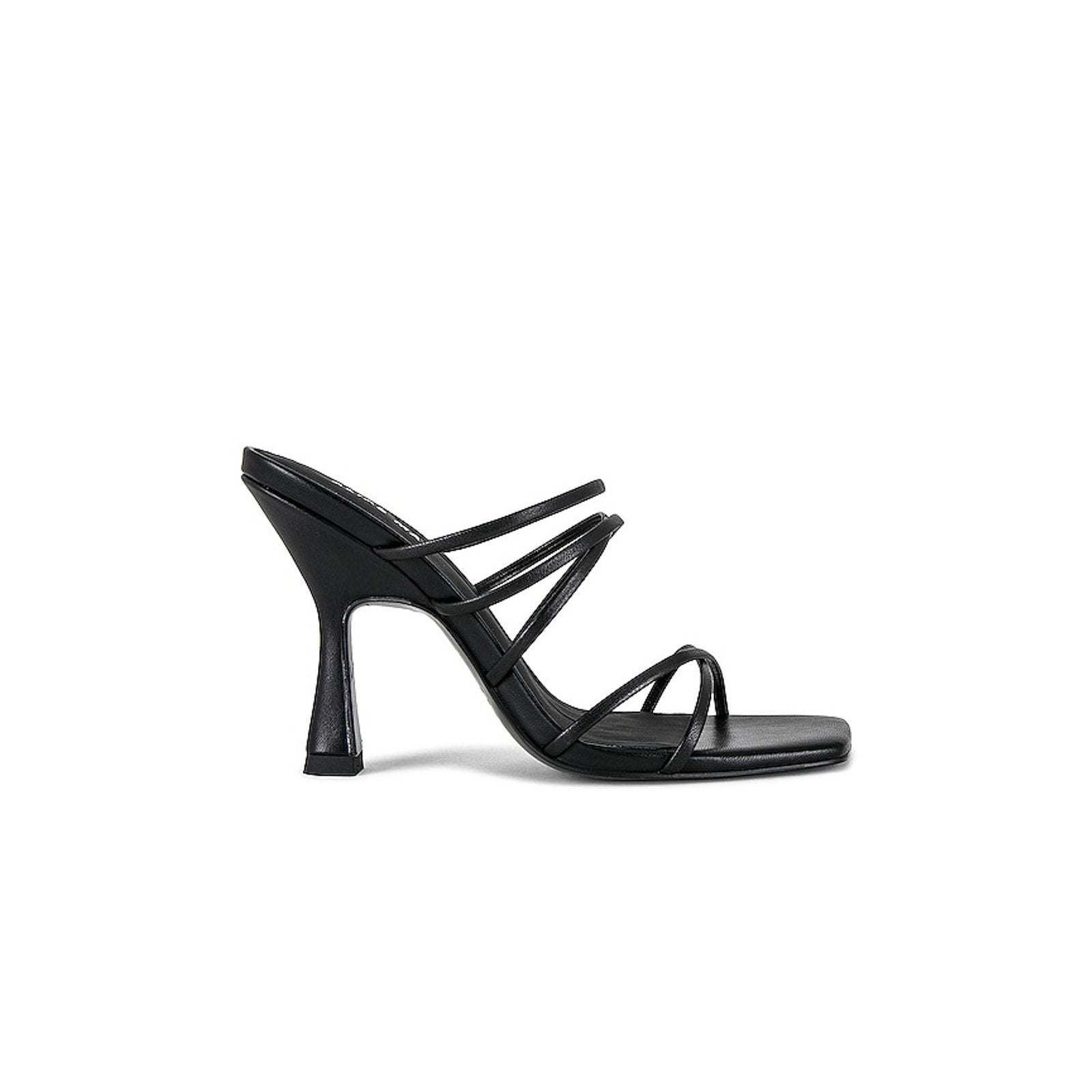 Alias Mae 'Monty' Black Leather Mule Size 7