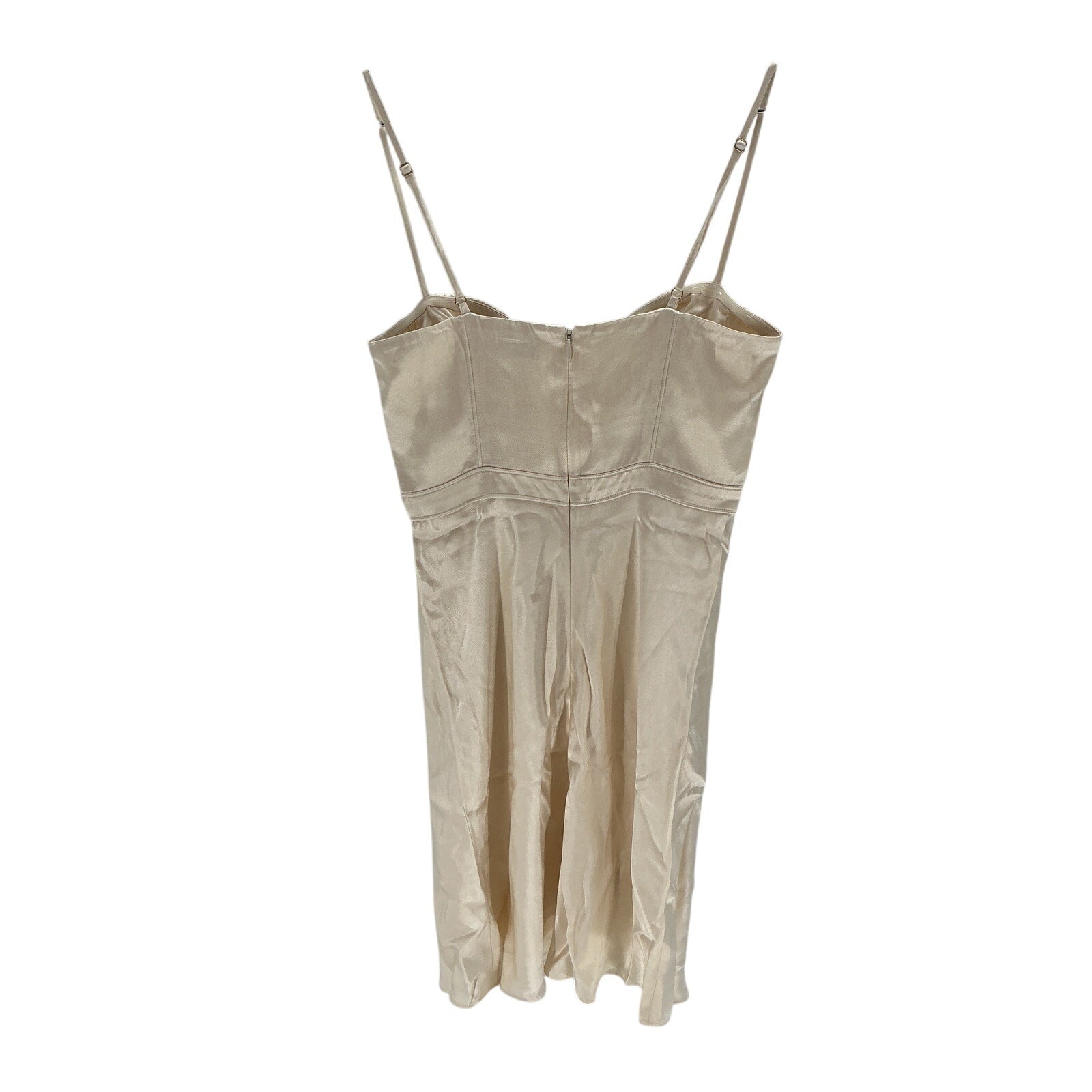 Shona Joy 'La Lune' Cream Lenzing Ecovero Bustier Mini Dress Size 4