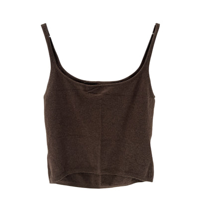 Helsa Knit Brown Alanna Top Size M