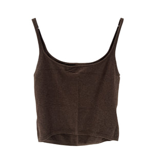 Helsa Knit Brown Alanna Top Size M