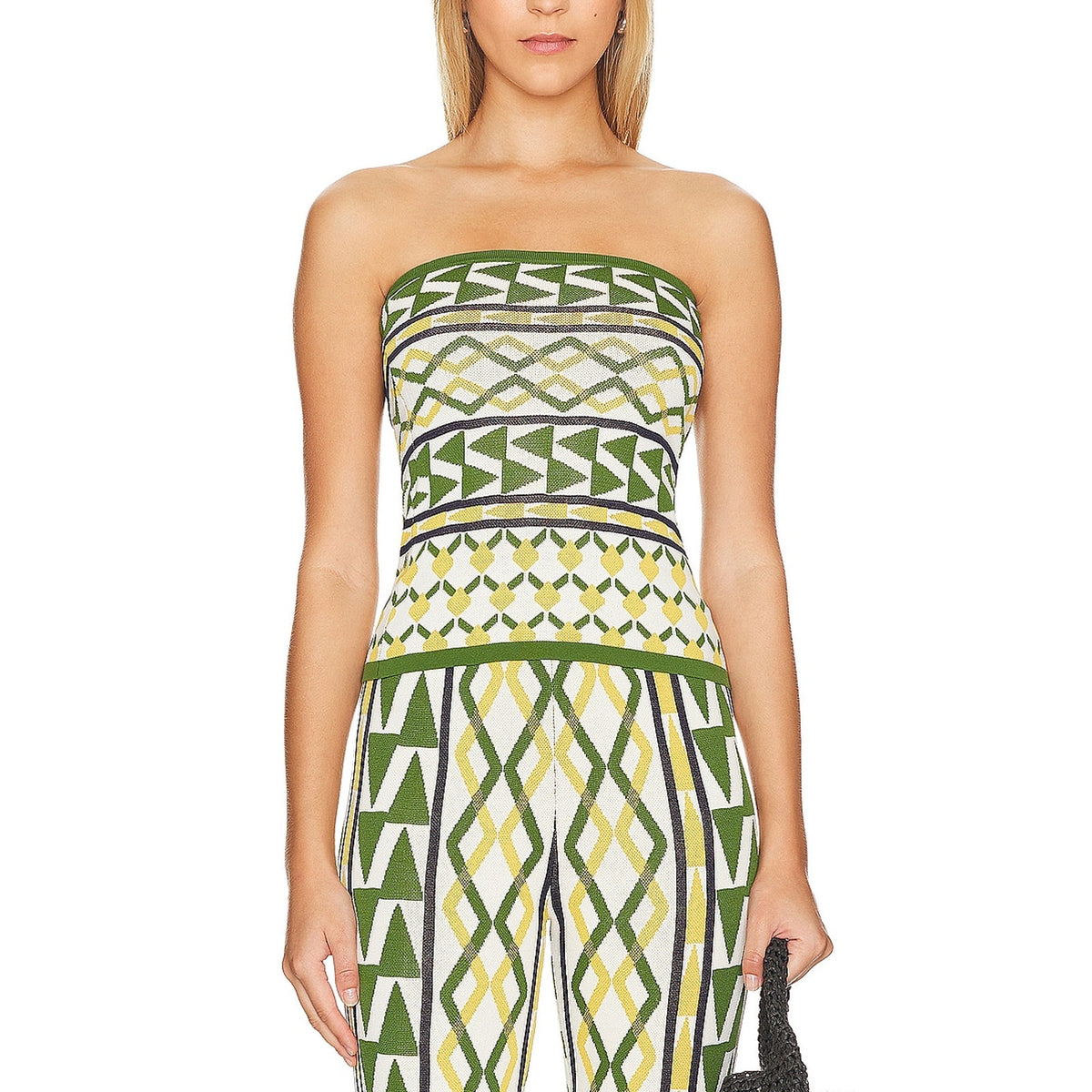 Misa Los Angeles 'Aida' Green Viscose Top Size M - NWT