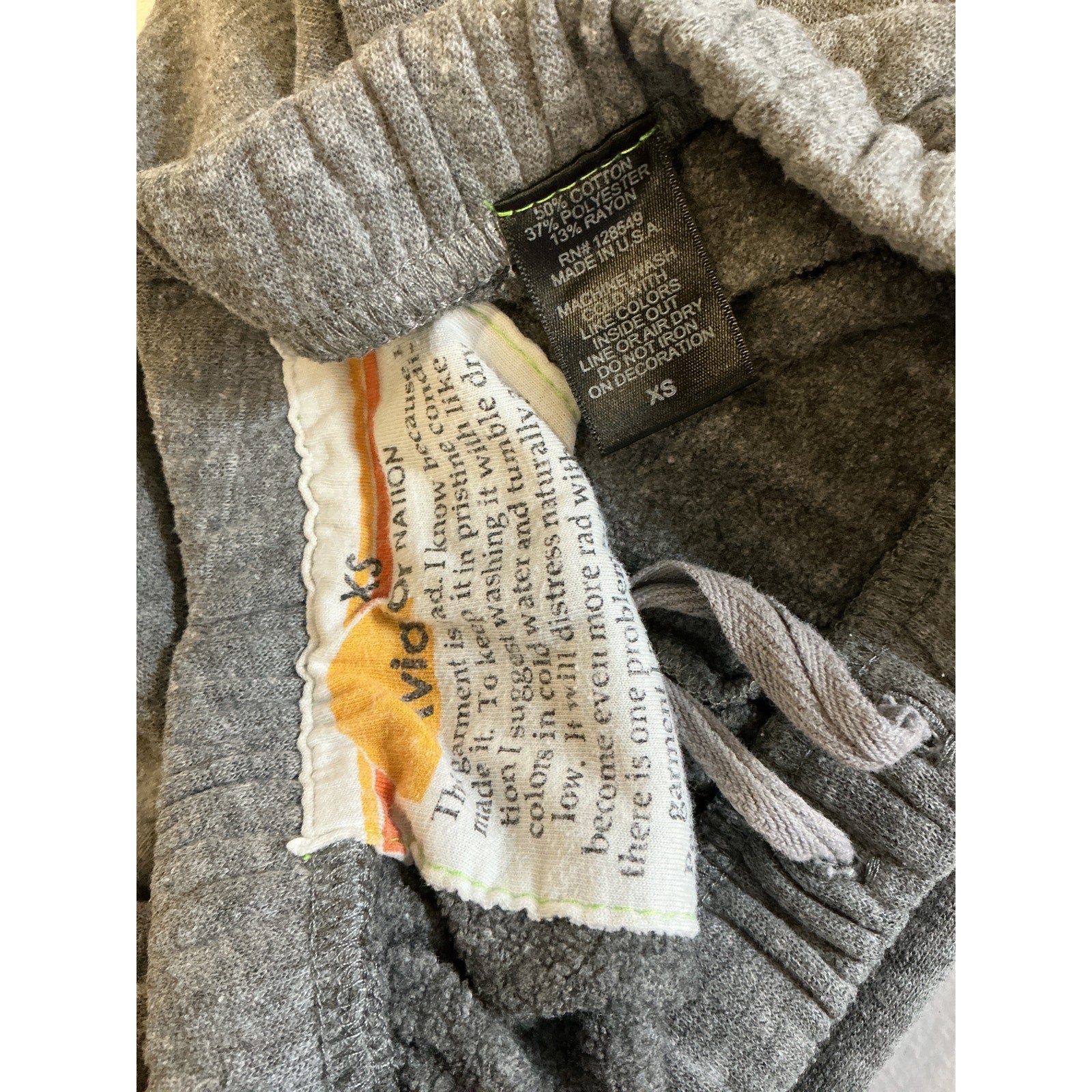 Aviator Nation Bolt Grey Cotton Sweatpants Size XS