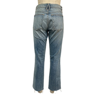 Slvrlake Classic Blue Hero Slim Straight Denim Jeans Size 26
