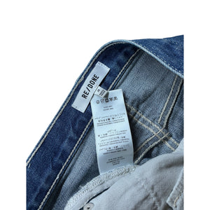 Re/Done Classic Denim 90s Mini Skirt Size 28