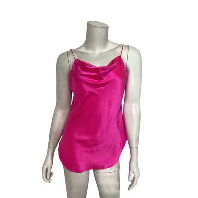 Cinq à Sept Satin Pink Marta Camisole Size S