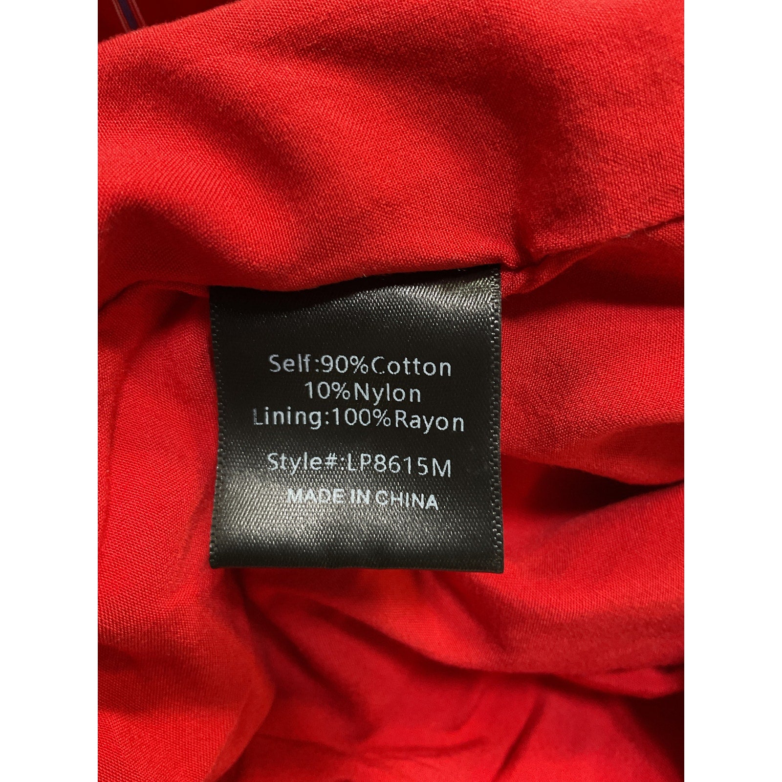 Line & Dot 'Claudine' Red Cotton Pants Size XS
