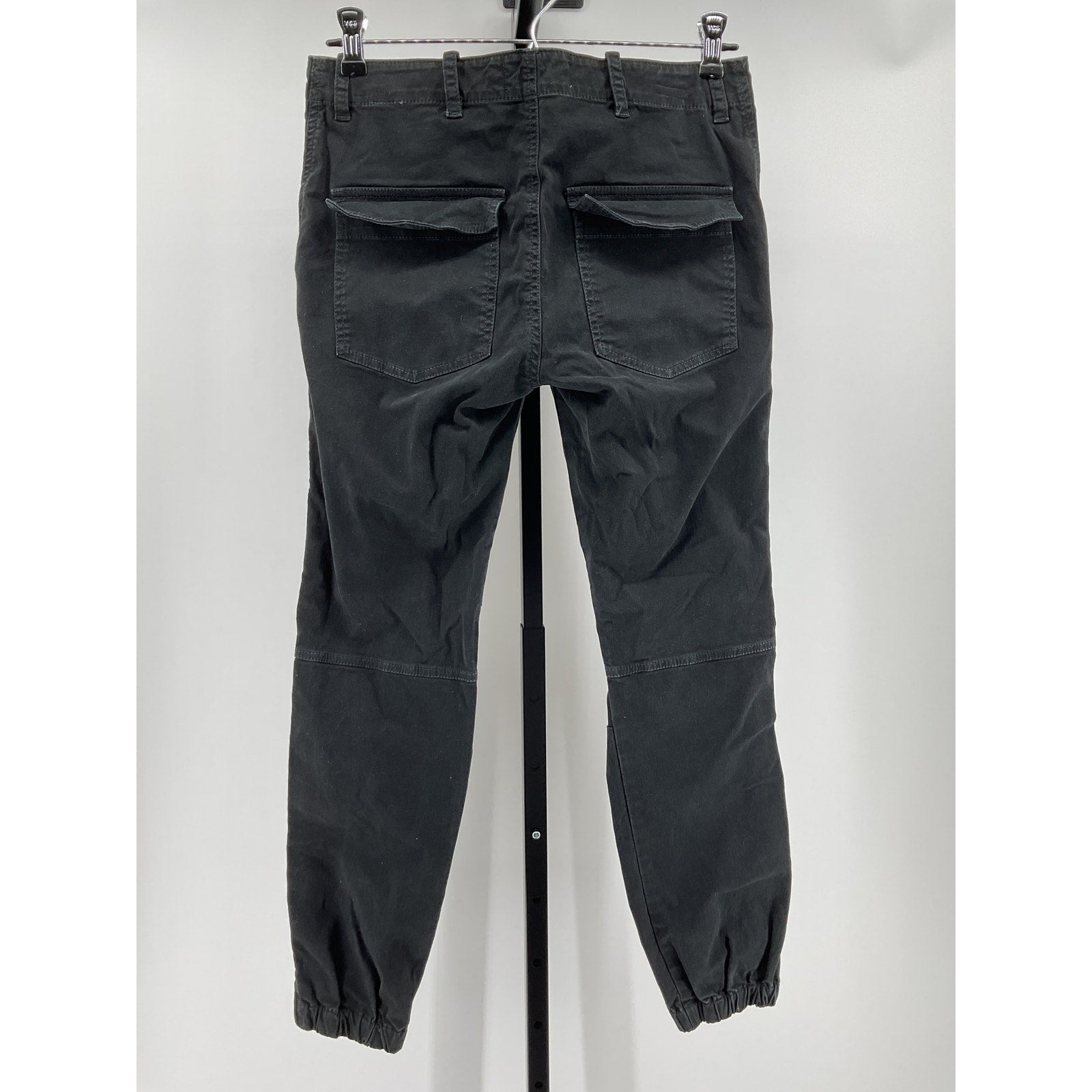 Nili Lotan French Black Cotton Military Pant Size 2