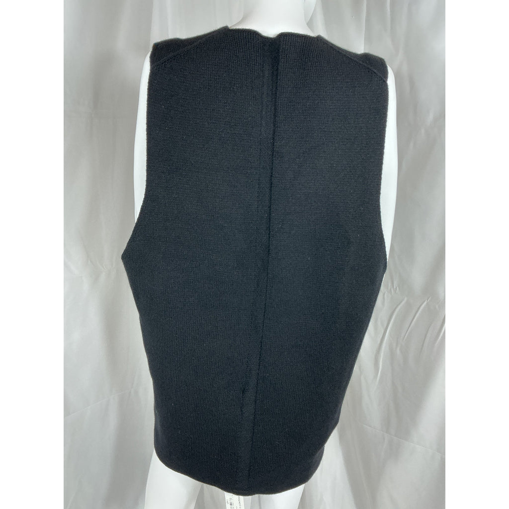 Rick Owens V-Neck Black Tank Top Size OS - NWT