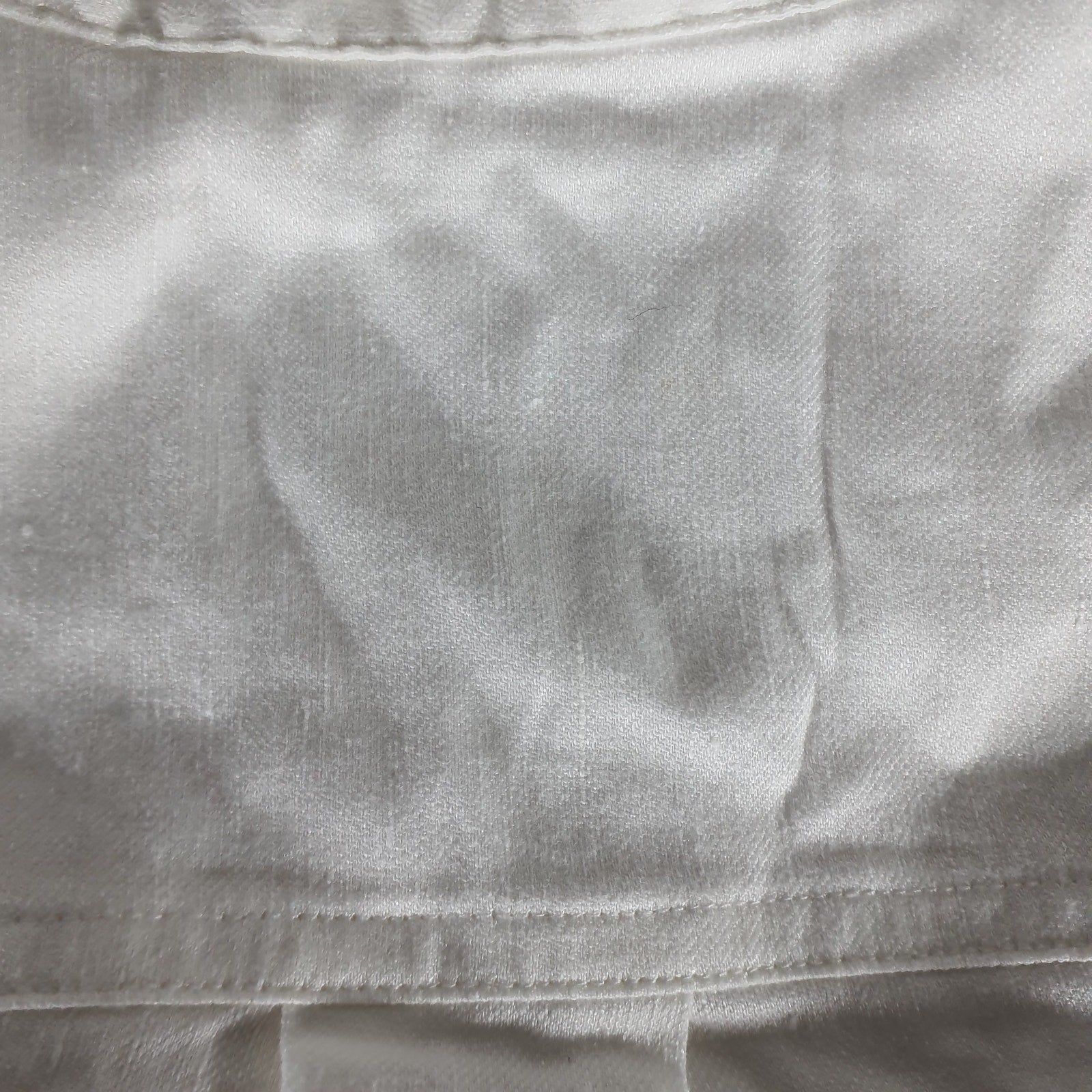 Frame Long Sleeve Mini 'Twist' White Lyocell Dress Size S