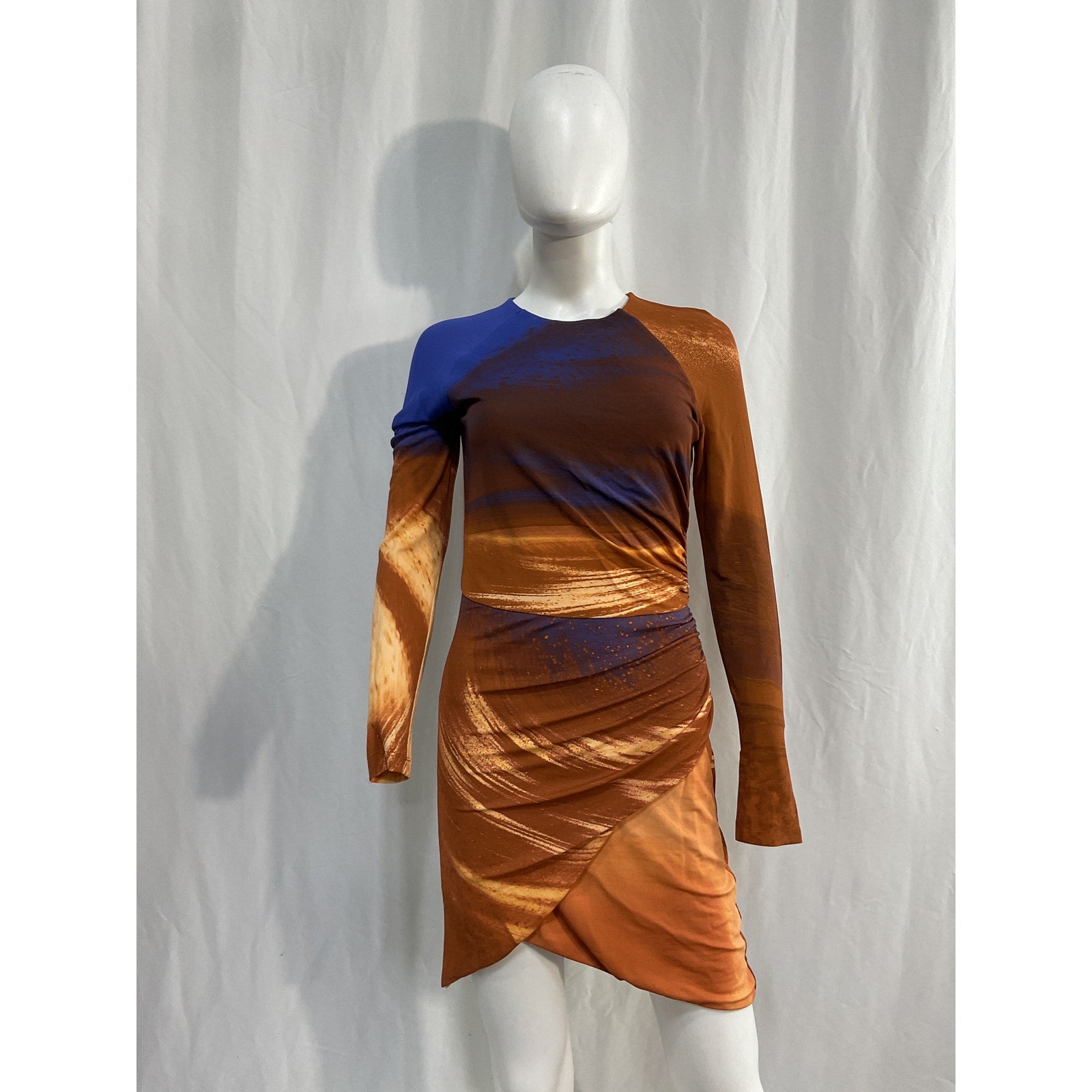 Simkhai 'Abby' Blue Mini Dress Size S