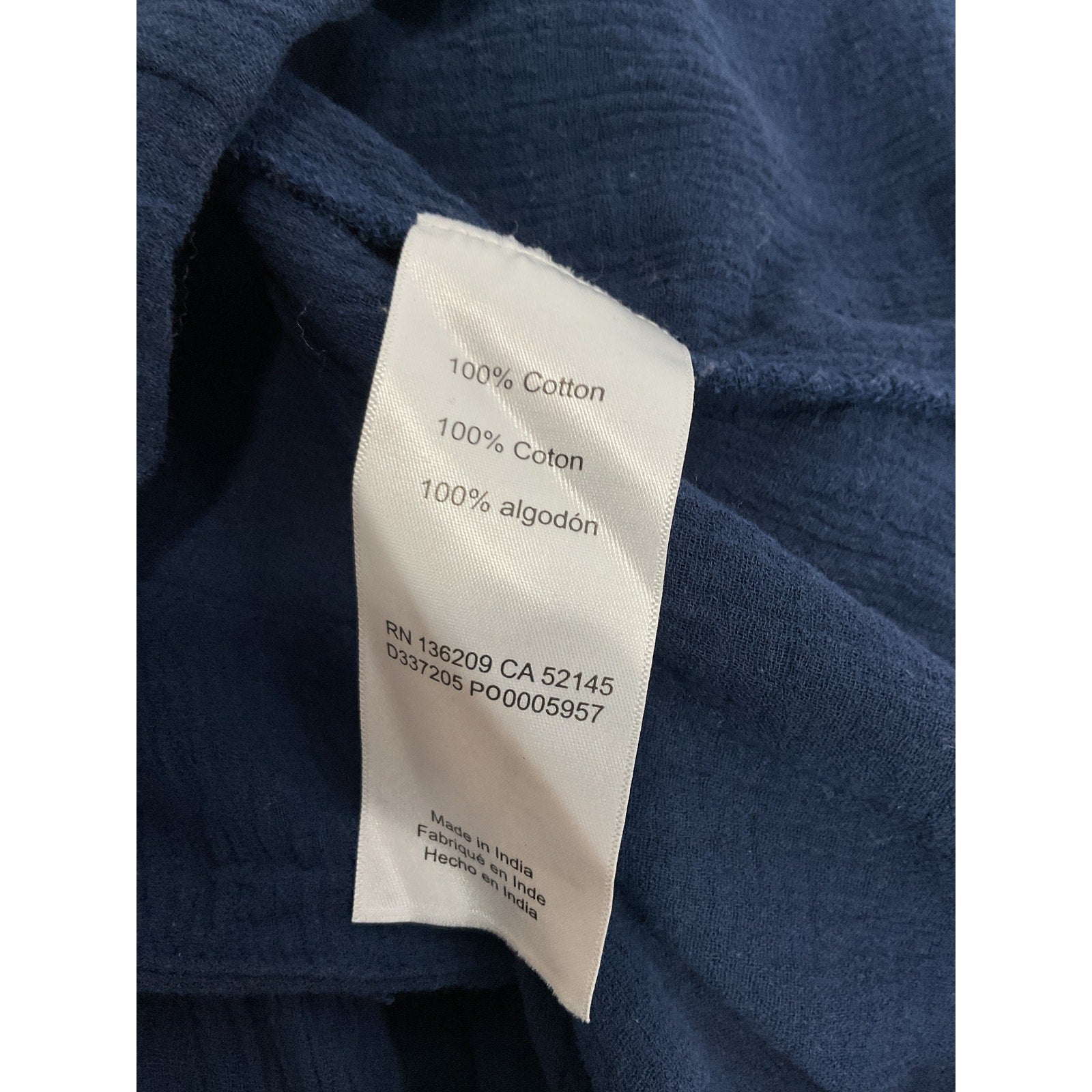 Hatch 'The Rosa' Blue Gauze Dress Size 1