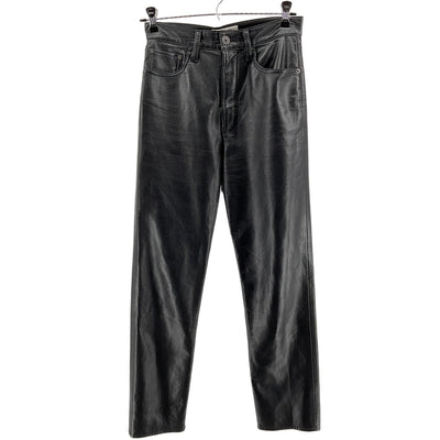Agolde Vintage Black 90s Pinch Waist Pants Size 25