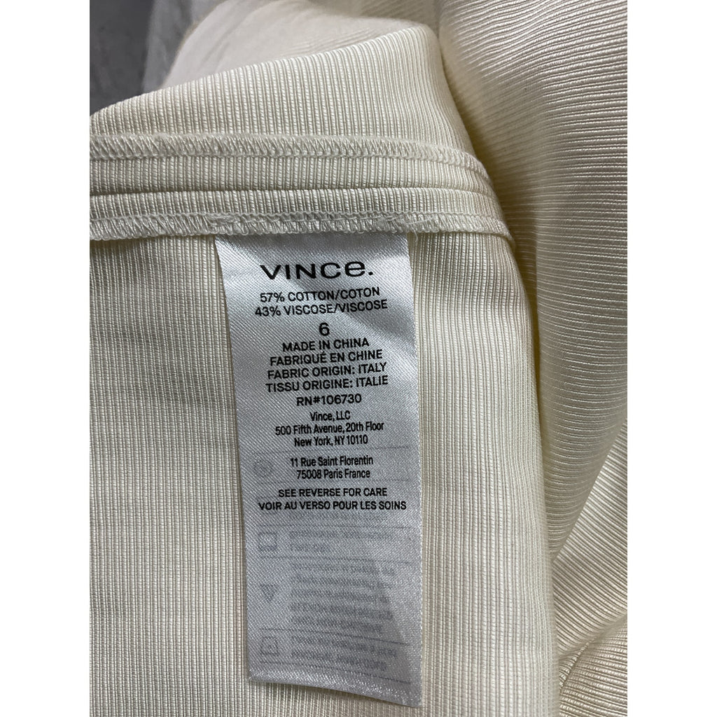 Vince 'Paneled' Tan Slip Skirt Size 2