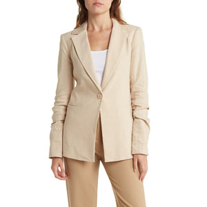 Alice + Olivia Refined Sand Pailey Size 4 Blazer