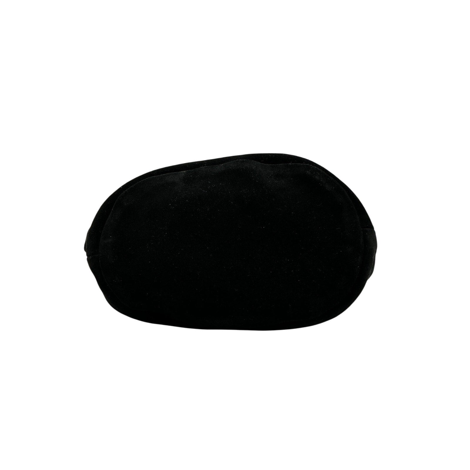 Donni. 'The Lady' Black Suede Bag