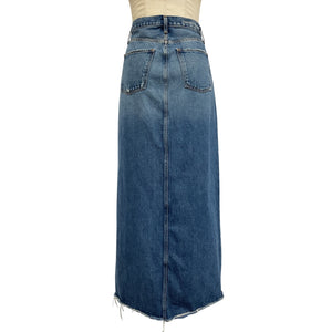 Favorite Daughter High Rise Blue Sadie Denim Skirt Size 29