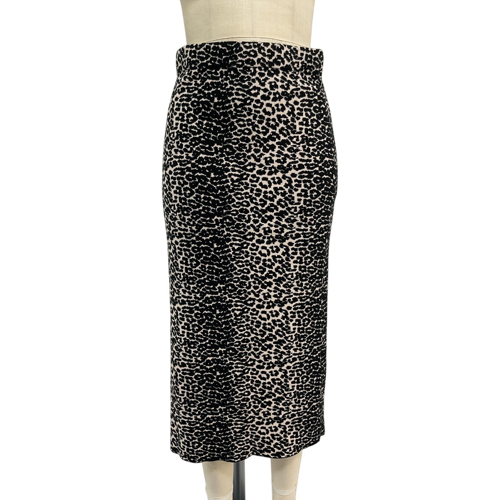 Solid & Striped 'The Ronnie' Black Viscose Skirt Size M