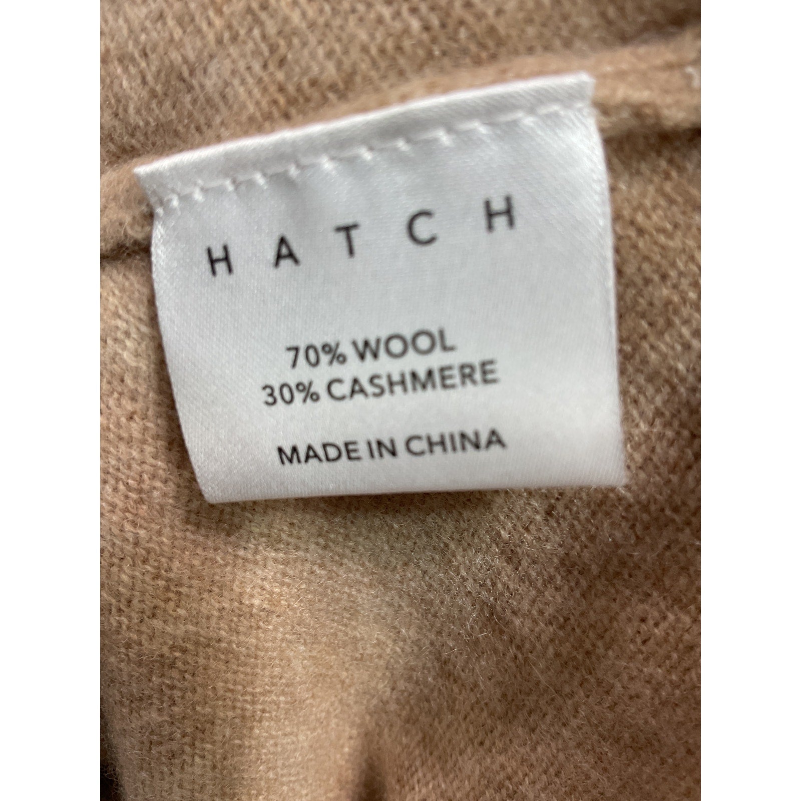 Hatch 'The Nadine' Tan Sweater Size 3