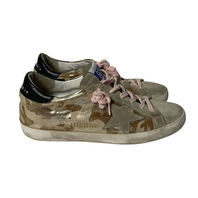 Golden Goose Camouflage Superstar Sneakers Size 37 EU / 7 US
