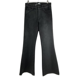 Neiman Marcus Classic Black Genevieve Flare Denim Jeans Size 27