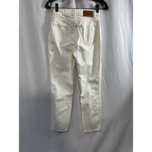 Sézane 'Brut' White Cotton Sexy Pant Size 2