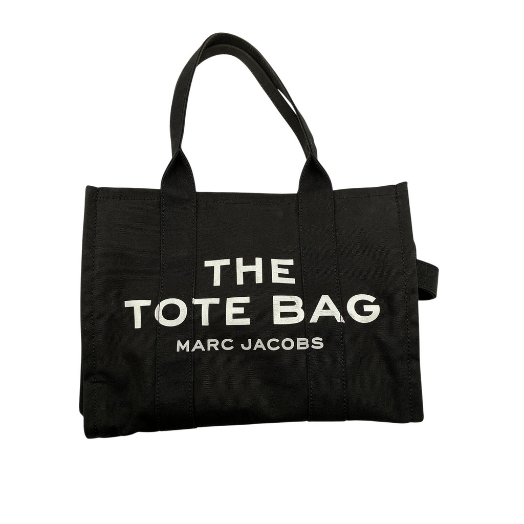 Marc Jacobs 'Traveler' Black Cotton Tote