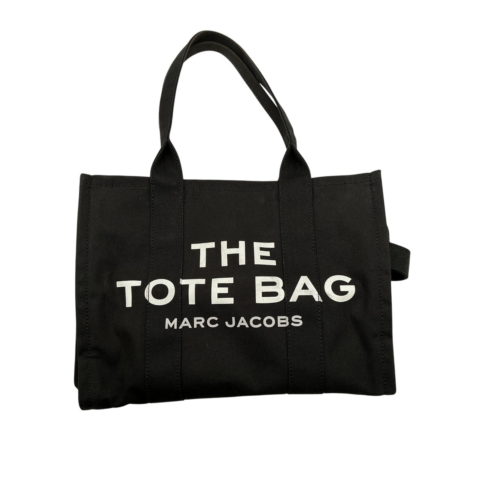 Marc Jacobs 'Traveler' Black Cotton Tote