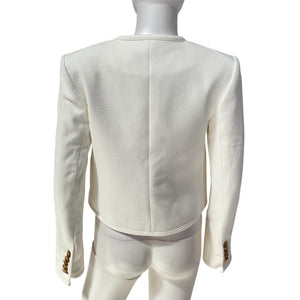 Veronica Beard White Isola Jacket Size 2 NWT