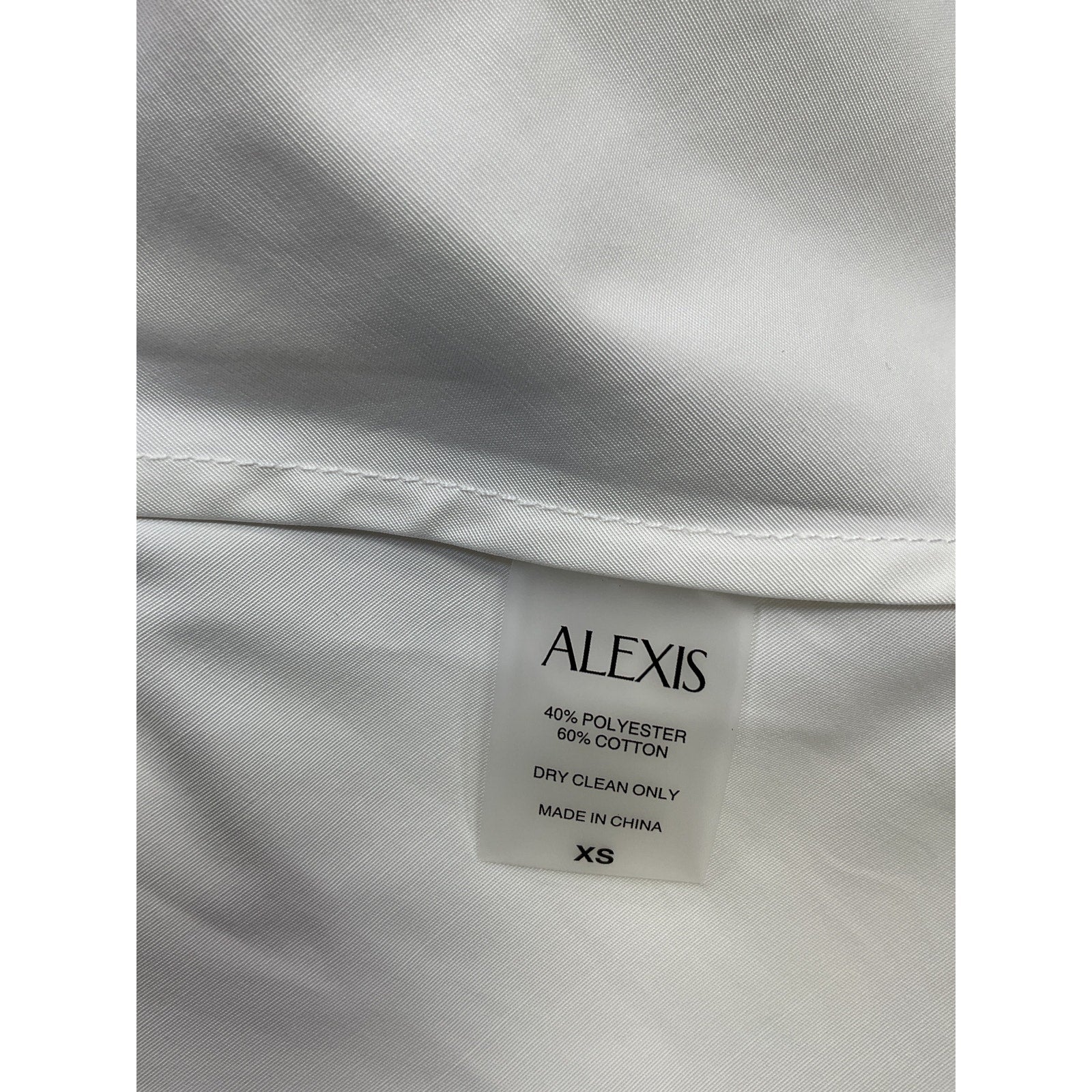Alexis 'Veni' Cream Cotton Dress Size XS