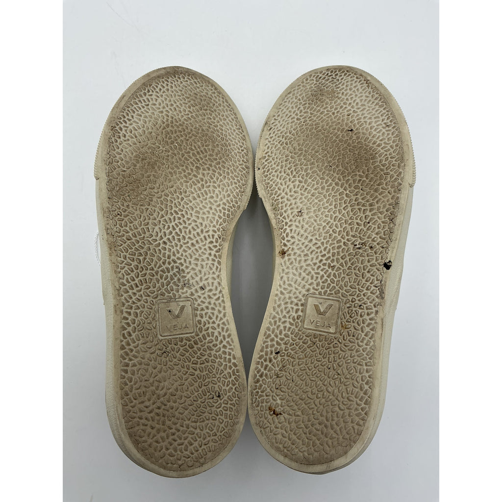 Veja 'Esplar' White Leather Sneaker Size 5
