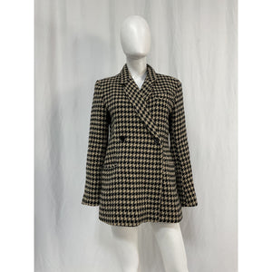 Anine Bing 'Kaia' Brown Acrylic Blazer Size XS