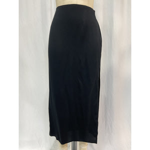 Reformation 'Nori' Black Viscose Skirt Size 2 - NWT