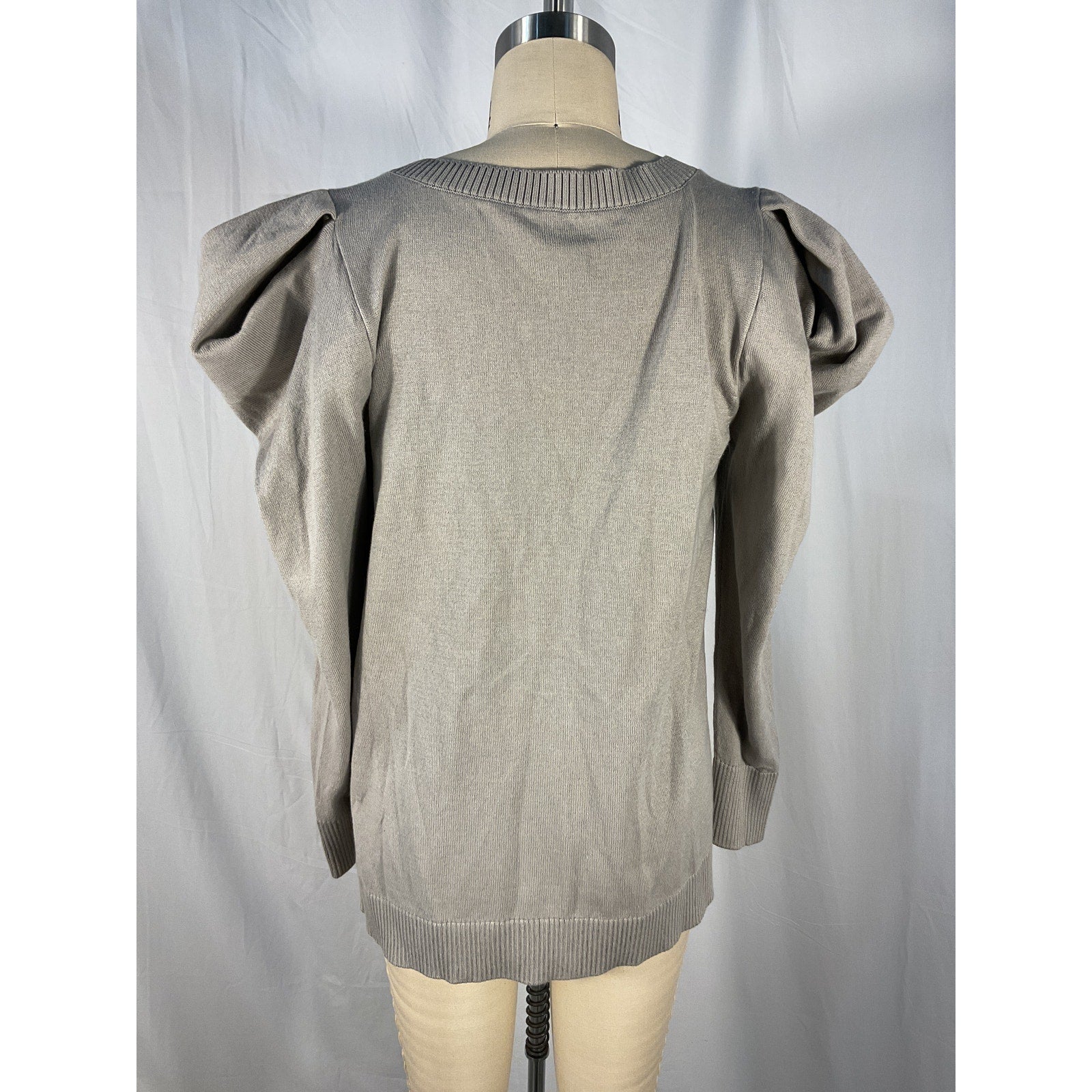 Johanna Ortiz 'Inca' Grey Cotton-Alpaca Knitwear Set Size S