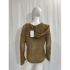 Misa Los Angeles 'Shamani' Brown Hoodie Size XS - NWT