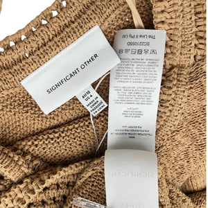 Significant Other Knit Tan Saoirse Dress Size 6