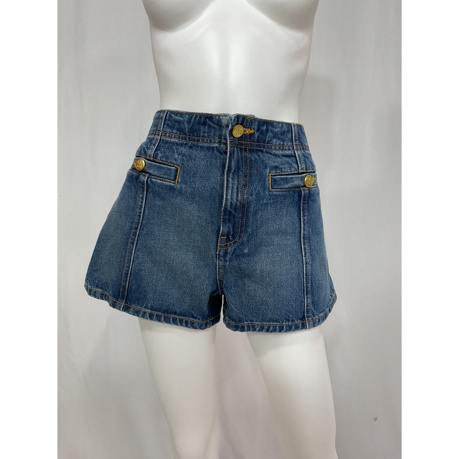 Ulla Johnson 'The Camille' Blue Short Size 29