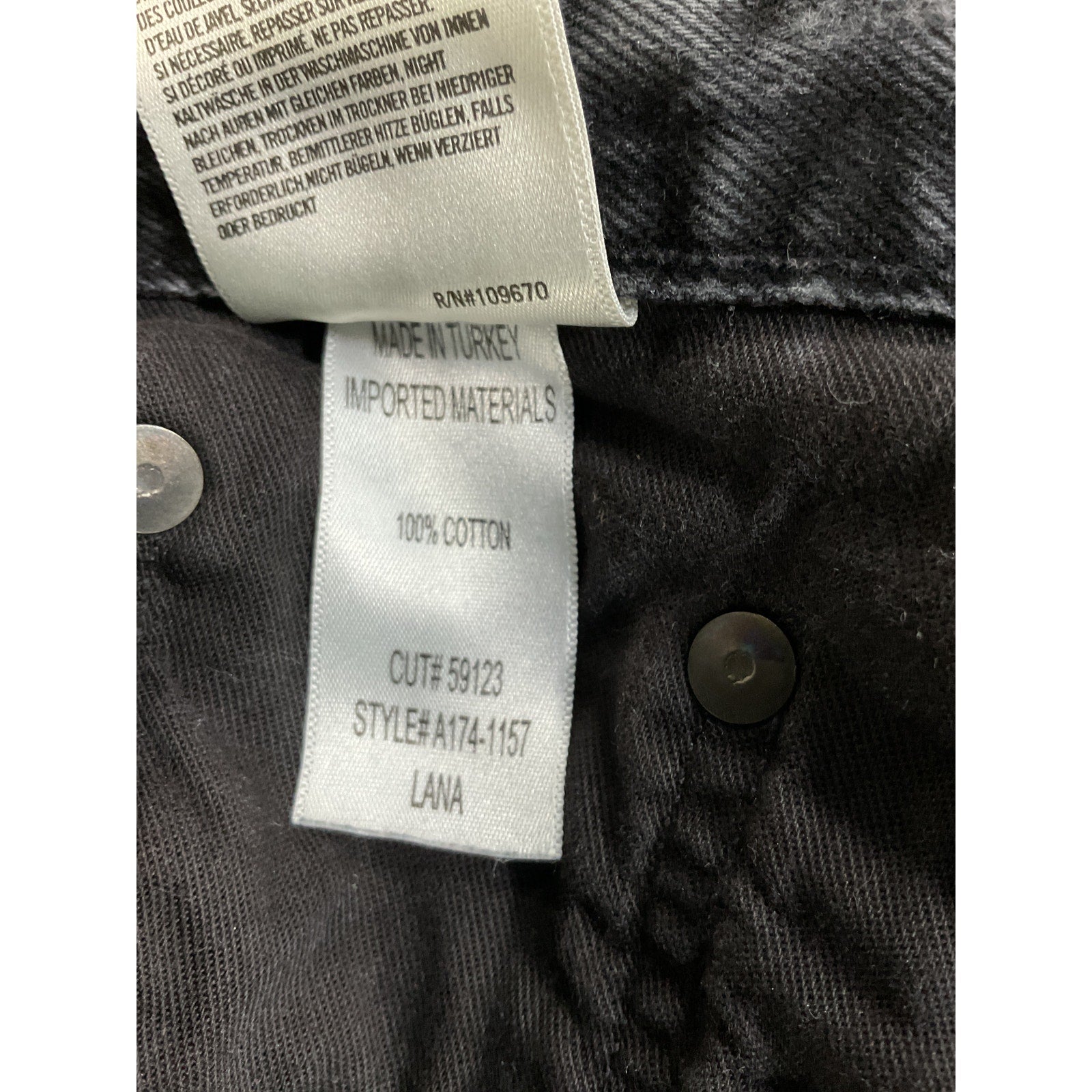 Agolde 'Lana' Rhyme Crop Denim Jean Size 24