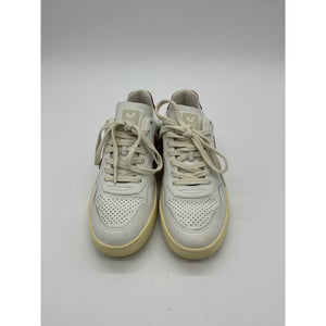 Veja 'V-90' White Leather  Sneaker Size 7