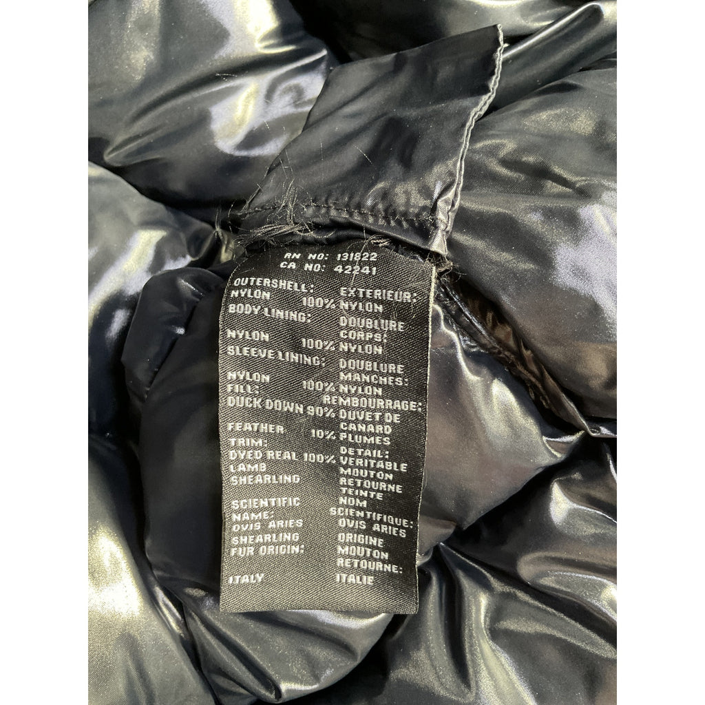 Sam. New 'Soho' Black Nylon Down Coat Size M