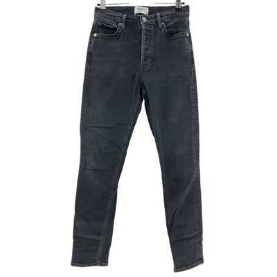 Agolde Classic Black Nico High Rise Slim Size 26 Denim Jeans